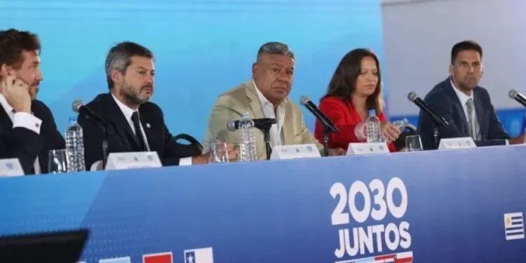 Se lanzó la candidatura par el Mundial 2030 en Argentina, Uruguay, Paraguay y Chile