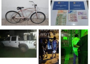 Esclarecimientos de robos y secuestro de armas en Rafaela y la región