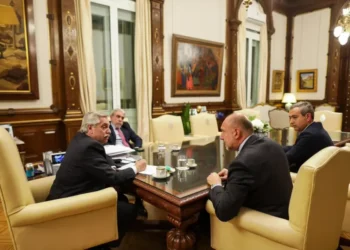 Narcotráfico en Rosario: Omar Perotti se reunió con Alberto Fernández