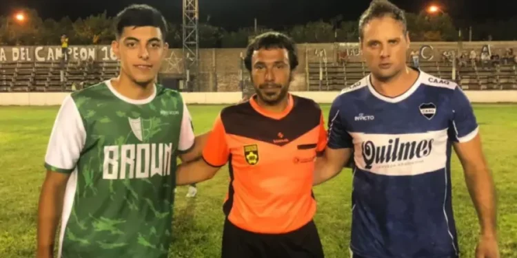 El cervecero recibió a Brown de San Vicente para un amistoso