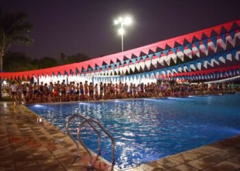 La colonia de vacaciones del SEOM realizó la Fiesta del Agua