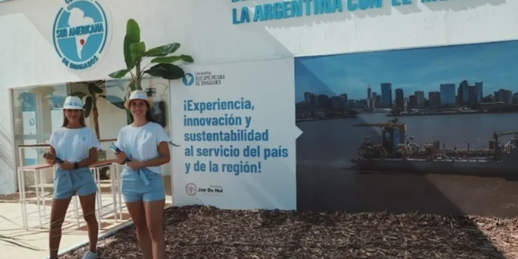 Al mundo Compañía Sud Americana de Dragados, impulsando la Argentina agroexportadora