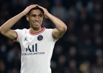 Achraf Hakimi, jugador del PSG, denunciado por violación