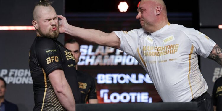 Slap fight: la insólita (y bestial) pelea a cachetadas que gana espacio en Estados Unidos