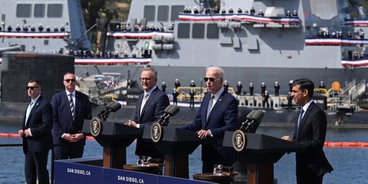 China fustigó la «peligrosa alianza» militar Aukus para construir submarinos nucleares