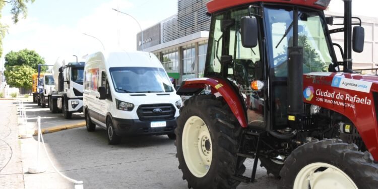 La Municipalidad de Rafaela incorpora nuevos vehículos de trabajo