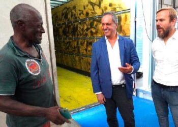 Scioli propone que las exportaciones a Brasil sean con camiones y choferes argentinos