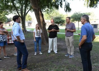 Se trabajará en diferentes mejoras en la plaza de barrio Amancay
