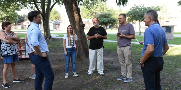 Se trabajará en diferentes mejoras en la plaza de barrio Amancay