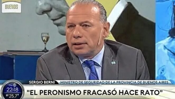 Sergio Berni: «Si Néstor se levanta de la tumba, saca de una patada en el orto a unos cuantos»