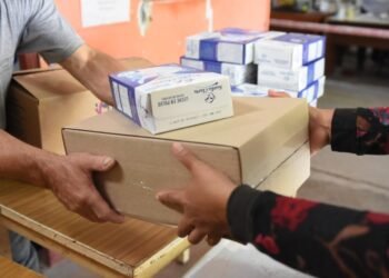 Continúa la entrega del refuerzo alimentario