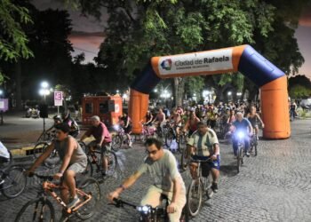 El Municipio realizó la segunda bicicleteada del año