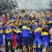 Boca goleó a Patronato y festejó un nuevo título
