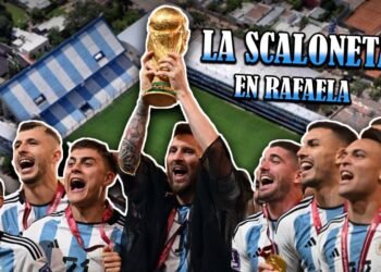 ¿La Scaloneta en Rafaela?