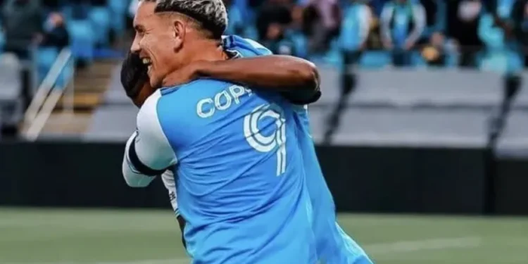 Enzo Copetti marcó su primer gol en la MLS