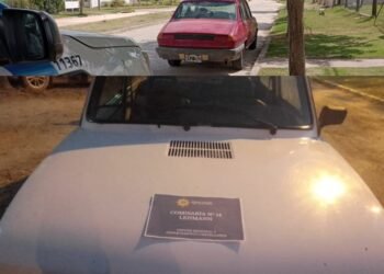 El 147 robado apareció en Lehmann