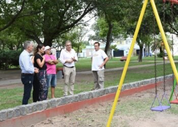 Avanza el proyecto de modernización de la Plaza De La Democracia