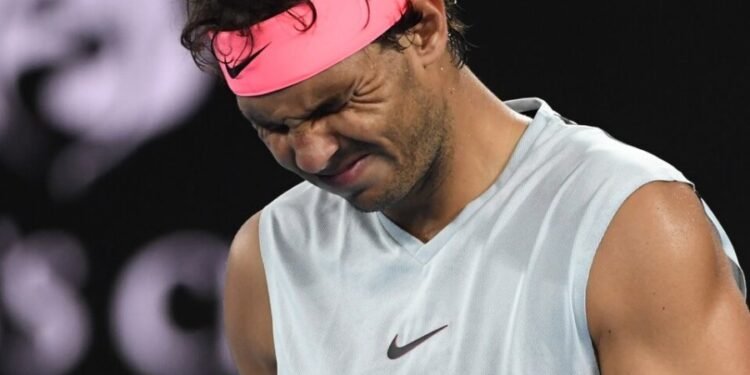 Nadal salió del top ten por primera vez en 18 años