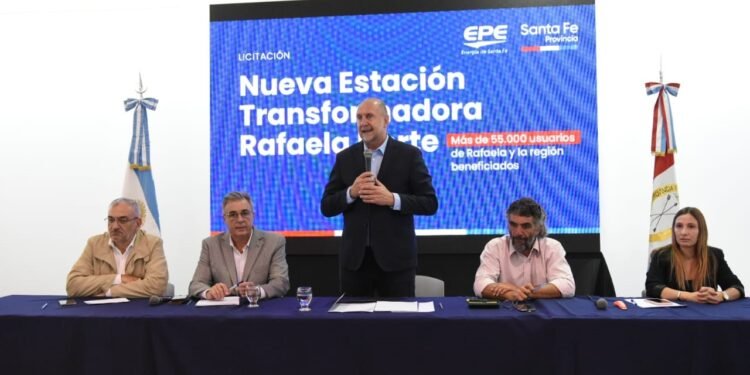 La Provincia licitó la obra de la nueva estación transformadora Rafaela Norte de la EPE