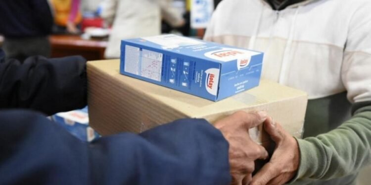 Comenzó la entrega del refuerzo alimentario