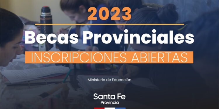 La provincia abrió la inscripción al Programa Provincial de Becas Educativas 2023