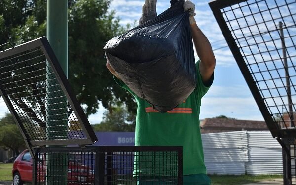 Inician la recolección de patios en el sector 2