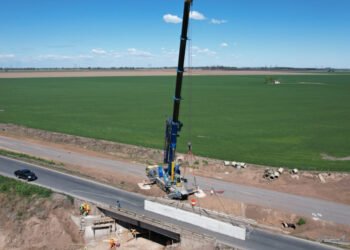 El gobierno de Santa Fe ejecuta inversiones históricas en puentes de rutas y caminos provinciales