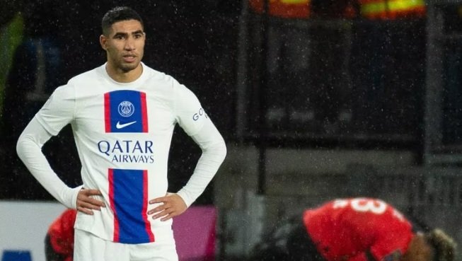 El futbolista del PSG Achraf Hakimi fue imputado en un caso de violación en Francia