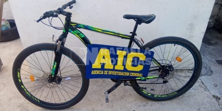La AIC recuperó una bicicleta en menos de 24 horas