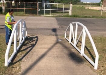 Mantenimiento de puentes en cruces peatonales