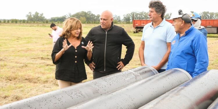 Iniciaron la construcción del gasoducto Gran Rosario