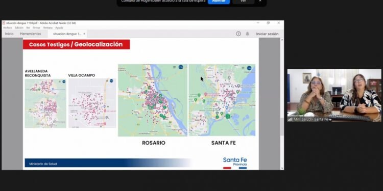 Dengue: nueva reunión con municipios y comunas para abordar la situación epidemiológica