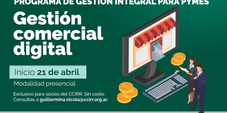 Programa Gestión Integral para Pymes: curso “Gestión comercial digital”