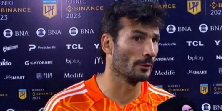 Habló el arquero de Boca Javier García: «Entramos boludos y nos hicieron un gol de boludos»