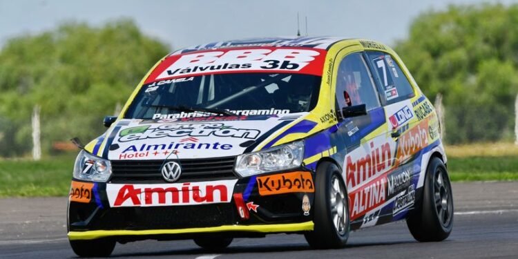 Juani Canela fue tercero en la Clase 2 del TN