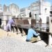 Construyen nuevos nichos en el Cementerio Municipal