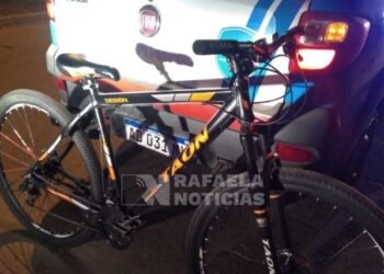En cuestión de minutos, la GUR recuperó una bicicleta robada