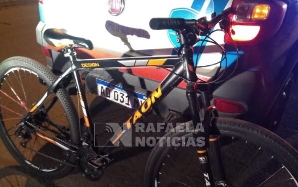 En cuestión de minutos, la GUR recuperó una bicicleta robada