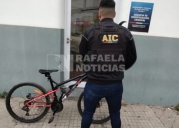 Rápido accionar de la AIC para recuperar una bicicleta