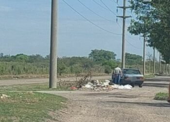 Se labraron actas por arrojo de residuos en lugares inadecuados