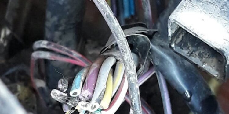 Volvieron los «roba cables»