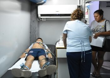 El Ómnibus Sanitario y Hay Equipo como sinónimos de vida sana