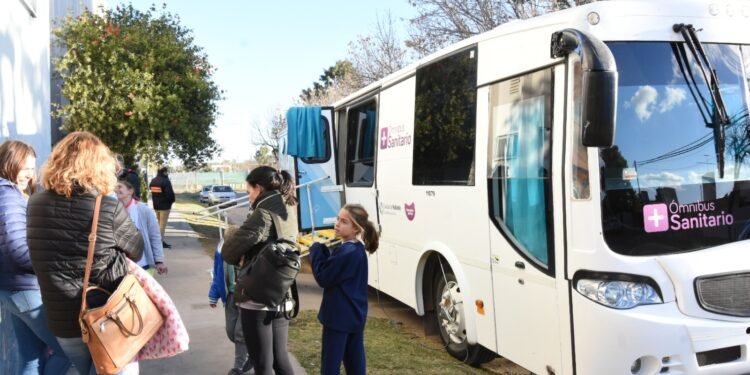 Actividades semanales del Ómnibus Sanitario y Quirófano Móvil