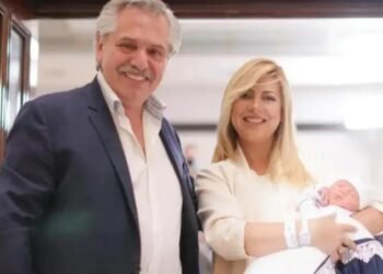 Entorno presidencial Francisco Fernández, el hijo de Alberto y Fabiola cumple su primer año