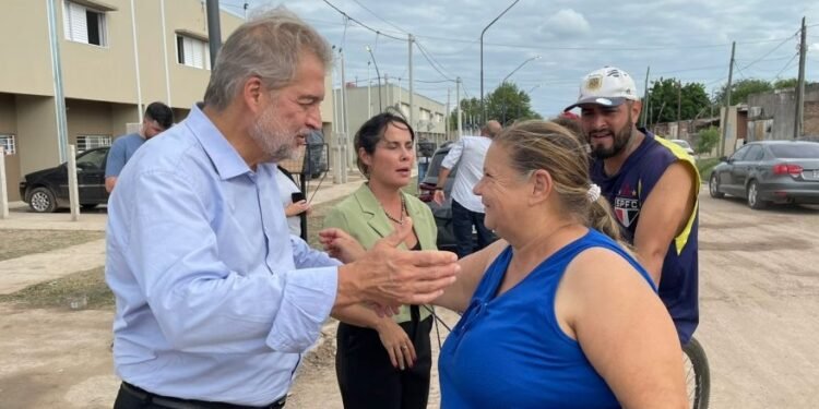 Mirabella se reunió con empresarios e industriales en Sauce Viejo