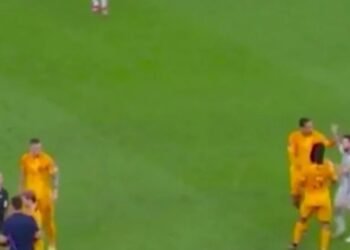 «¿Qué mirás, bobo?” Un nuevo video muestra uno de los detonantes de la pelea entre Messi y Weghorst en Qatar