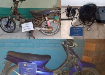 Un joven retuvo a quien intentó robarle, dos detenidos y secuestro de motos