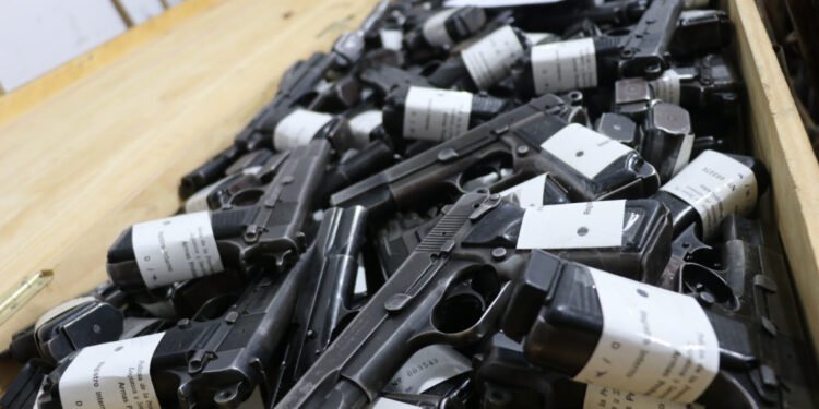 La policía de Santa Fe incautó 314 armas desde comienzo del año