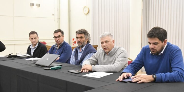 Nueva Estación Transformadora de la EPE en Rafaela: empresarios recibieron a Caussi