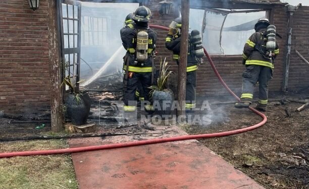 Incendio en una casa de Bella Italia